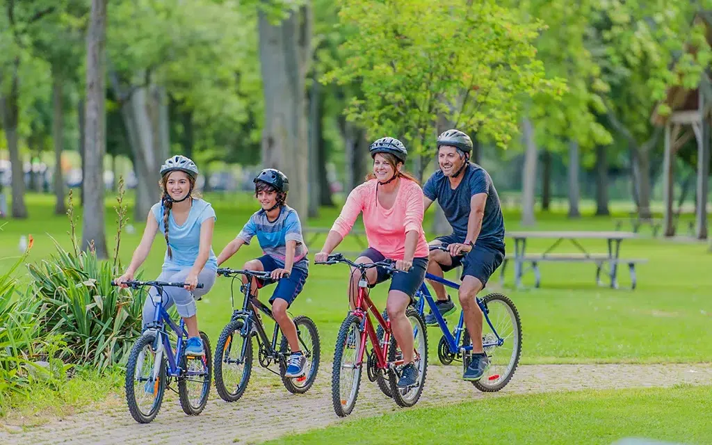 location velos famille camping paradis st tro park