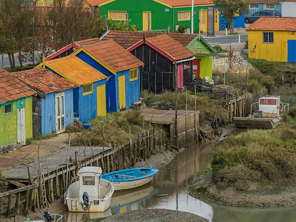 maisons colorees des pecheurs